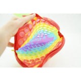 Jucarie antistres din silicon, Flippy, Pop It Now and Flip It, Geanta de umar, Mar, Multicolor - vivimall.ro