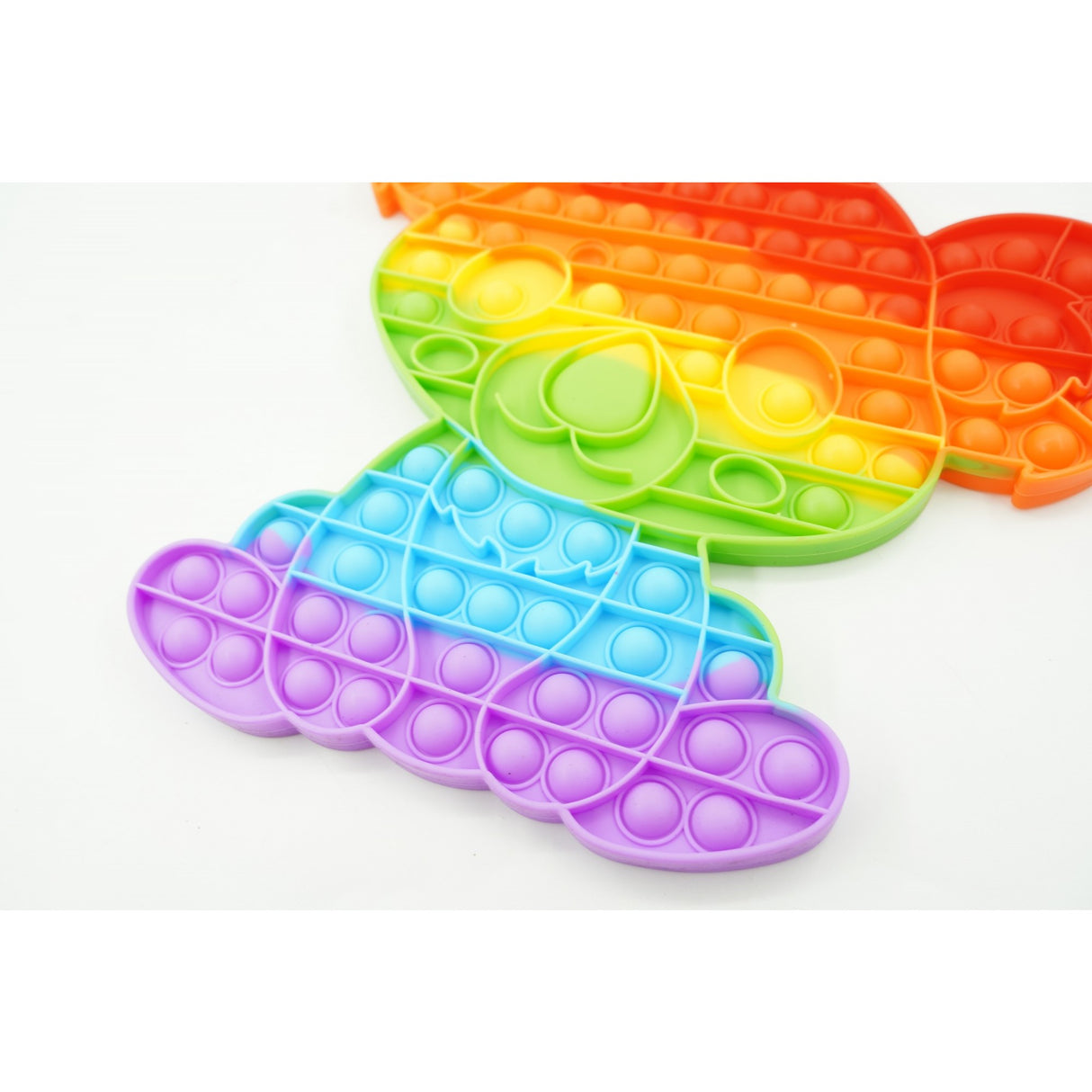 Jucarie antistres din silicon, Vivimall, Pop It Now and Flip It, Koala, Multicolor - vivimall.ro