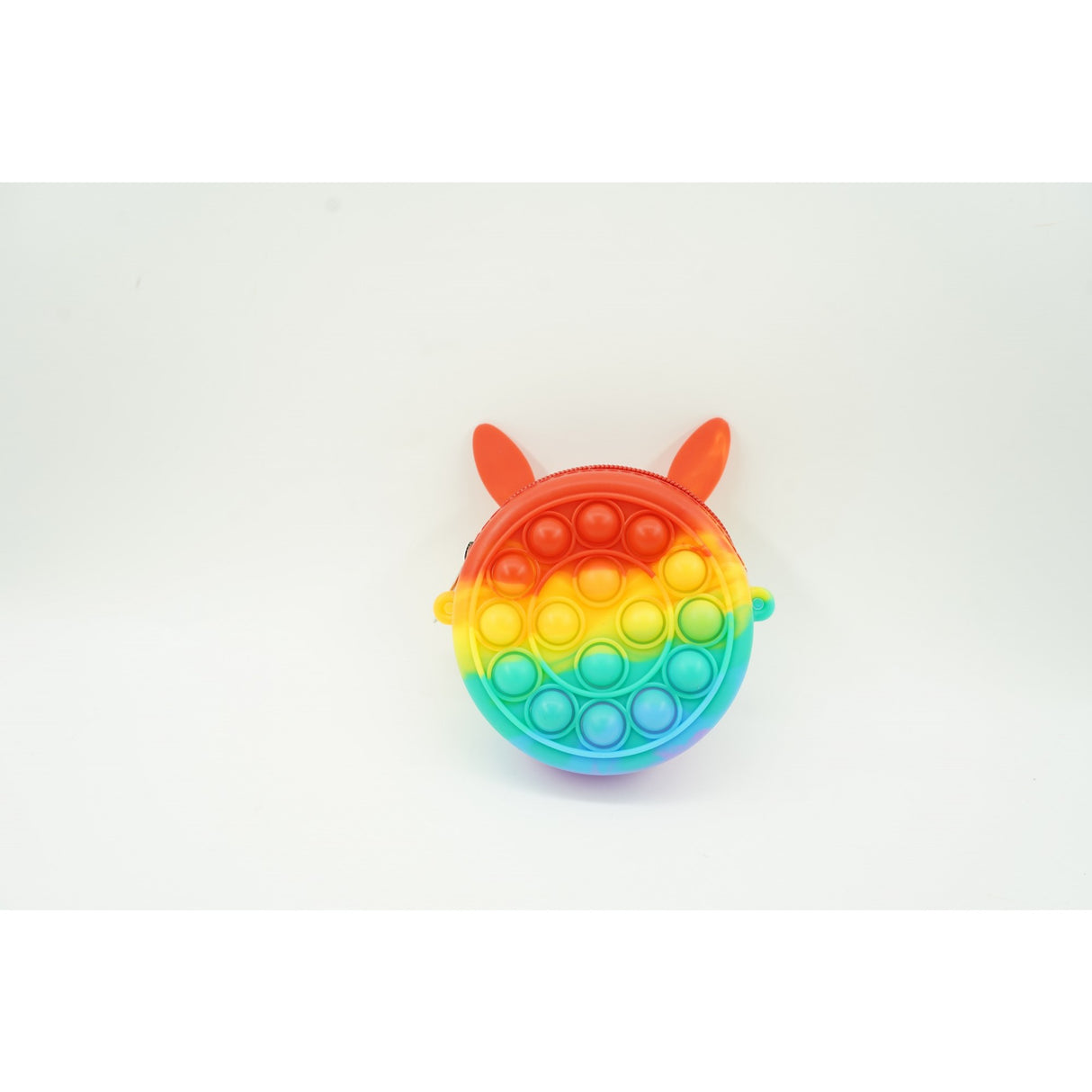 Pop It Мини торбичка за зайче 6 см дъга | BunnyPop 1