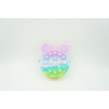 Jucarie antistres din silicon Flippy, Pop it Now and Flip It ,Mini Geanta, Mickey Mouse, 6 cm, Macarons - vivimall.ro