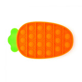 Силиконова антистрес играчка Pop It Now and Flip It, морков