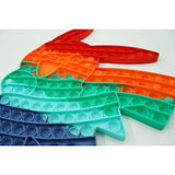 Jucarie antistres din silicon Vivimall, Pop it Now and Flip It ,Pikachu ,Multicolor - vivimall.ro