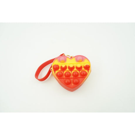 Портфейл Pop It Сърце Червено Жълто | HeartPop