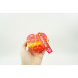 Pop It Portofel Inima Rosu Galben | HeartPop