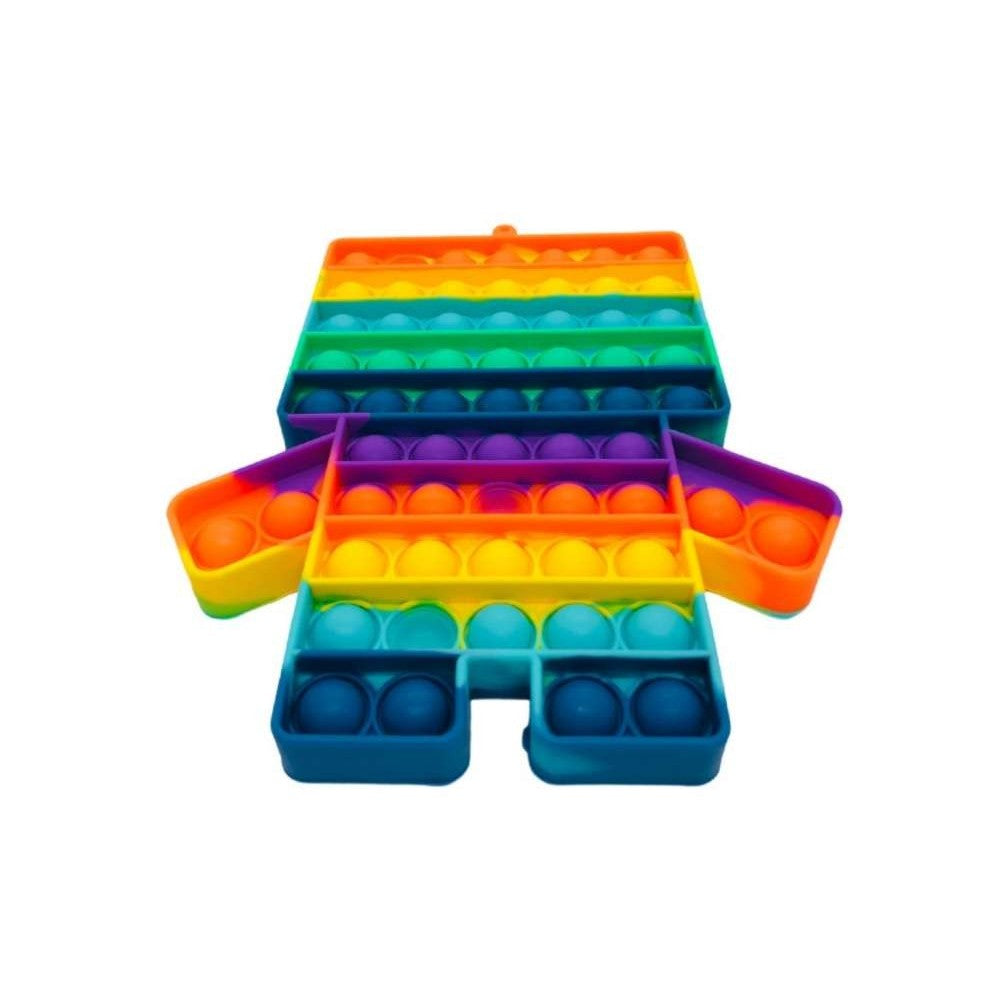 Силиконова антистрес играчка Pop It Now And Flip It, робот