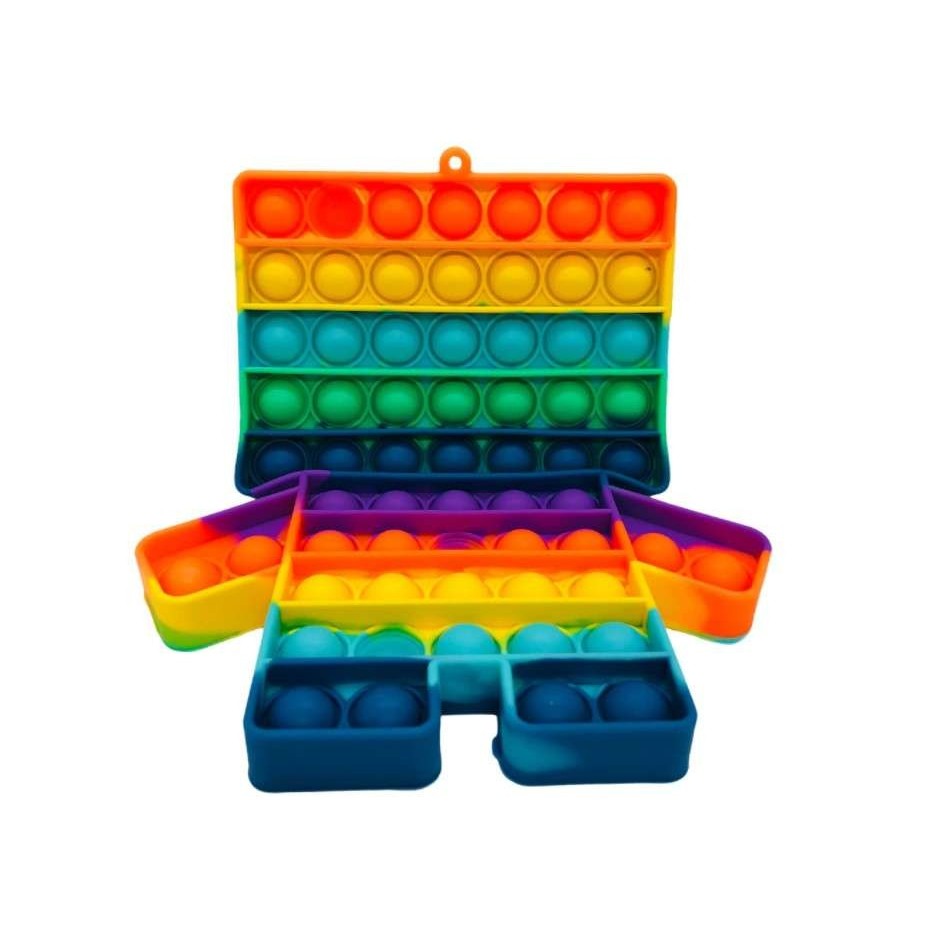 Силиконова антистрес играчка Pop It Now And Flip It, робот