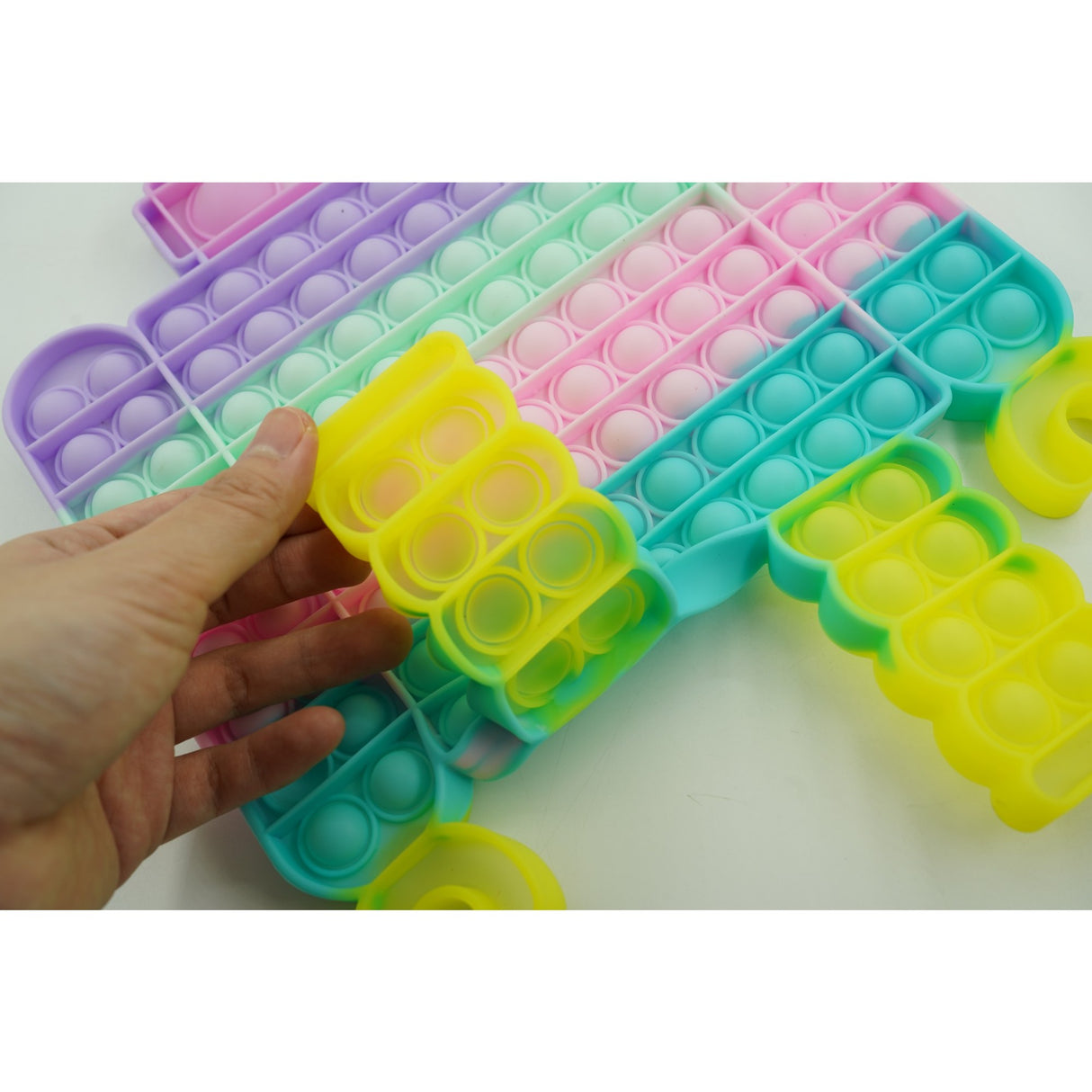 Силиконова антистрес играчка Pop It Now And Flip It, робот