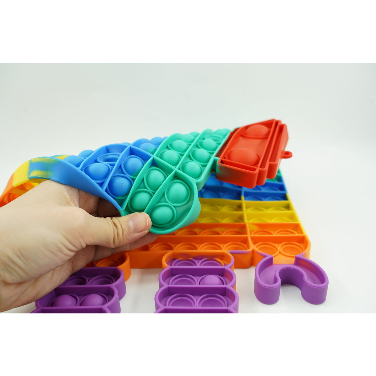Силиконова антистрес играчка Pop It Now And Flip It, робот