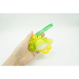 Jucarie antistres din silicon, Vivimall®, Pop It Now tip breloc, Crab, Multicolor, V3 - vivimall.ro