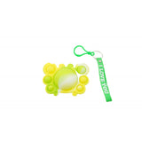 Силиконова играчка за облекчаване на стреса, тип ключодържател Pop It Now, Рак, V3