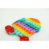 Jucarie antistres din silicon, Pop it Now and Flip It, Among Us, Multicolor, Model 2 - vivimall.ro