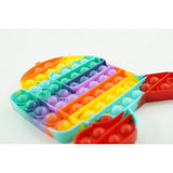 Jucarie antistres din silicon, Pop it Now and Flip It, Among Us, Multicolor, Model 2 - vivimall.ro