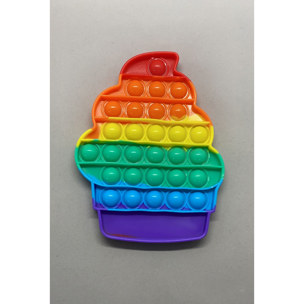 Jucarie antistres din silicon, Pop it Now and Flip It, Briosa, Curcubeu - vivimall.ro
