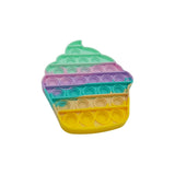 Jucarie antistres din silicon, Pop it Now and Flip It, Briosa, Multicolor - vivimall.ro