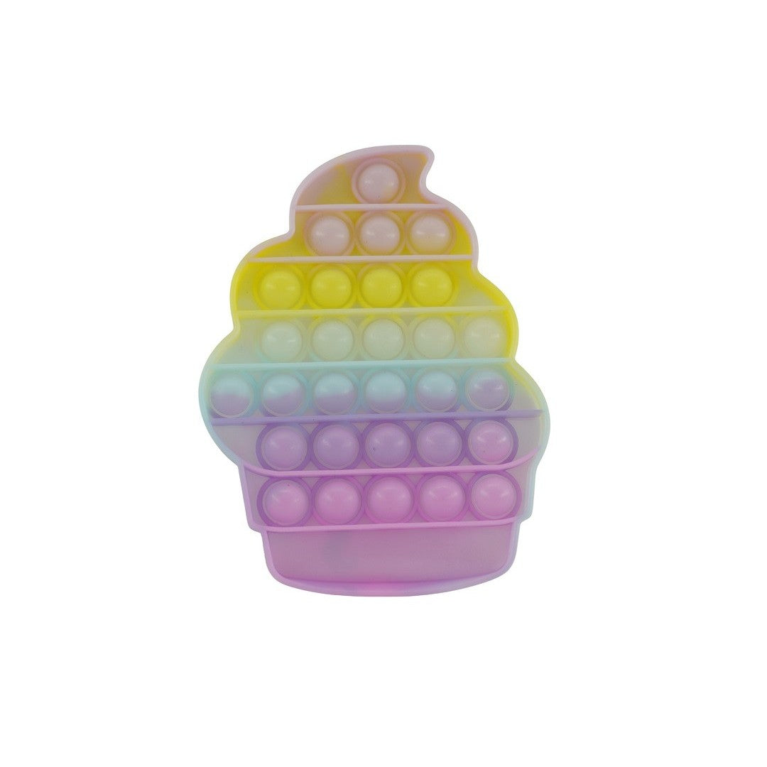 Jucarie antistres din silicon, Pop it Now and Flip It, Briosa, Multicolor Model 2 - vivimall.ro