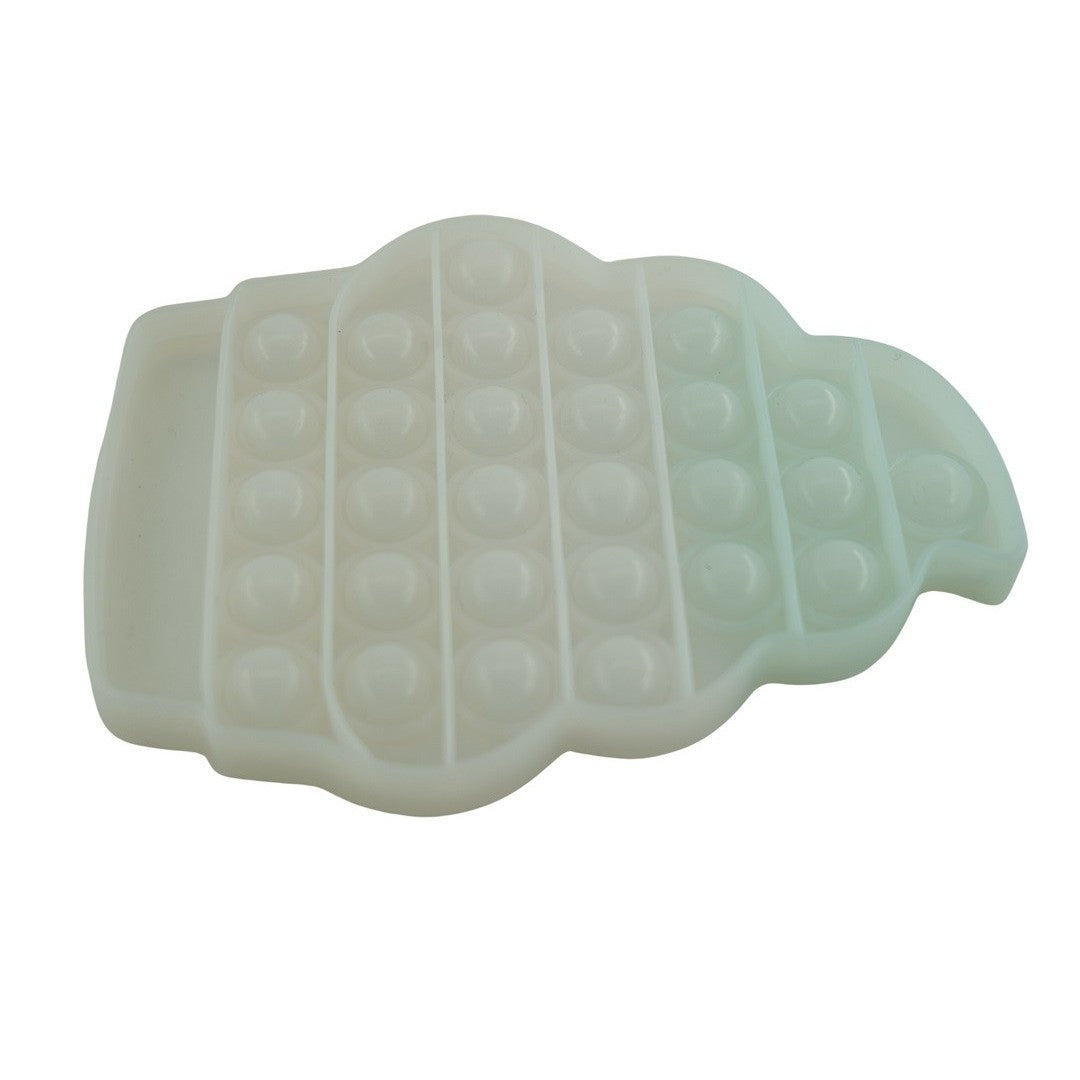 Jucarie antistres din silicon, Pop it Now and Flip It, Briosa, Transparent - vivimall.ro