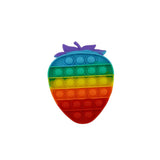 Силиконова антистрес играчка Pop It Now and Flip It, ягода
