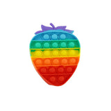 Силиконова антистрес играчка Pop It Now and Flip It, ягода