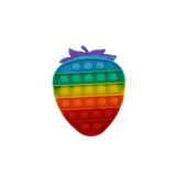 Силиконова антистрес играчка Pop It Now and Flip It, ягода