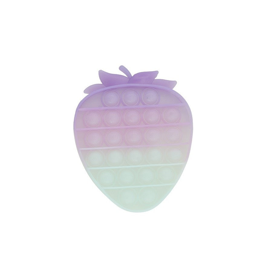 Силиконова антистрес играчка Pop It Now and Flip It, ягода