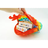 Jucarie antistres din silicon, Pop it Now and Flip It, Flippy, Geanta, Model 2, Multicolor - vivimall.ro