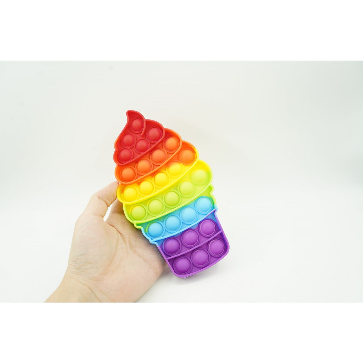 Силиконова антистрес играчка, пускай я сега и я обръщай, сладолед, V1