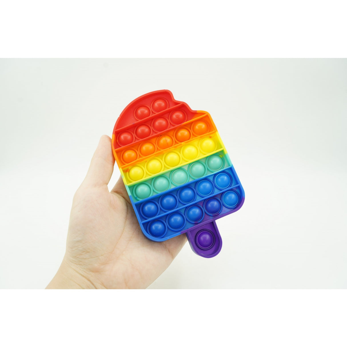 Силиконова антистрес играчка, сгъни я сега и я обърне, сладолед, V2
