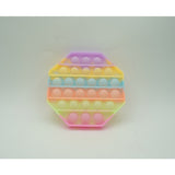 Jucarie Antistres Din Silicon, Pop It Now And Flip It, Octagon, Fosforescent