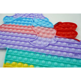 Jucarie antistres din silicon, Pop It Now and Flip It, Unicorn cu aripi, Macarons - vivimall.ro