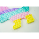 Силиконова играчка за облекчаване на стреса Pop It Now, динозавър, гигантска 
