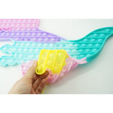 Силиконова играчка за облекчаване на стреса Pop It Now, динозавър, гигантска 