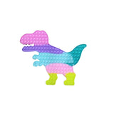 Силиконова играчка за облекчаване на стреса Pop It Now, динозавър, гигантска 