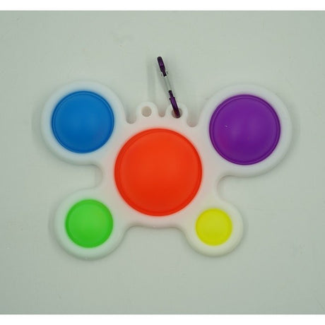 Jucarie Antistres Vivimall - Fidget Toy, Simple Dimple, Crab, Multicolor - vivimall.ro