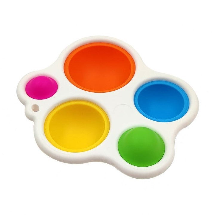 Jucarie Antistres Vivimall - Fidget Toy, Simple Dimple, Multicolor - vivimall.ro