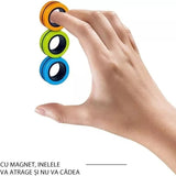 Jucarie Antistres Inele Magnetice, 3 Piese, Multicolor - vivimall.ro