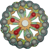 Jucarie Antistres, Vivimall, Model Simple Dimple, Fidget Toy Spinner, cu 24 Buline, Multicolor - vivimall.ro