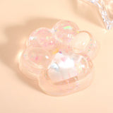 Jucarie Antistres Squishy, Flippy, cu Revenire Lenta, Labuta de Pisica Pufoasa, 7.5 cm, Ambalaj Transparent, Model Pinch Family, Multicolor - vivimall.ro