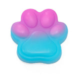 Jucarie Antistres Squishy, Flippy, cu Revenire Lenta, Labuta de Pisica Pufoasa, 7.5 cm, Ambalaj Transparent, Model 270512, Albastru/Roz - vivimall.ro