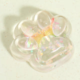 Jucarie Antistres Squishy, Flippy, Labuta de Pisica Pufoasa, cu Revenire Lenta, 7 x 6.5 cm, Model Fluturi, Multicolor - vivimall.ro