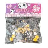 Jucarie Antistres Squishy, Vivimall, cu Revenire Lenta, Model Cat Paw, 12.5x10.5 cm, 220g, Squeeze Pinch Family, Ambalaj Transparent, Culori Diferite - vivimall.ro