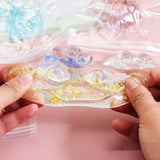 Jucarie Antistres Squishy, Cu Revenire Lenta, Squeeze Pinch Family, Din Tpr, 4-6 Ani, Model 4 Sclipici - vivimall.ro