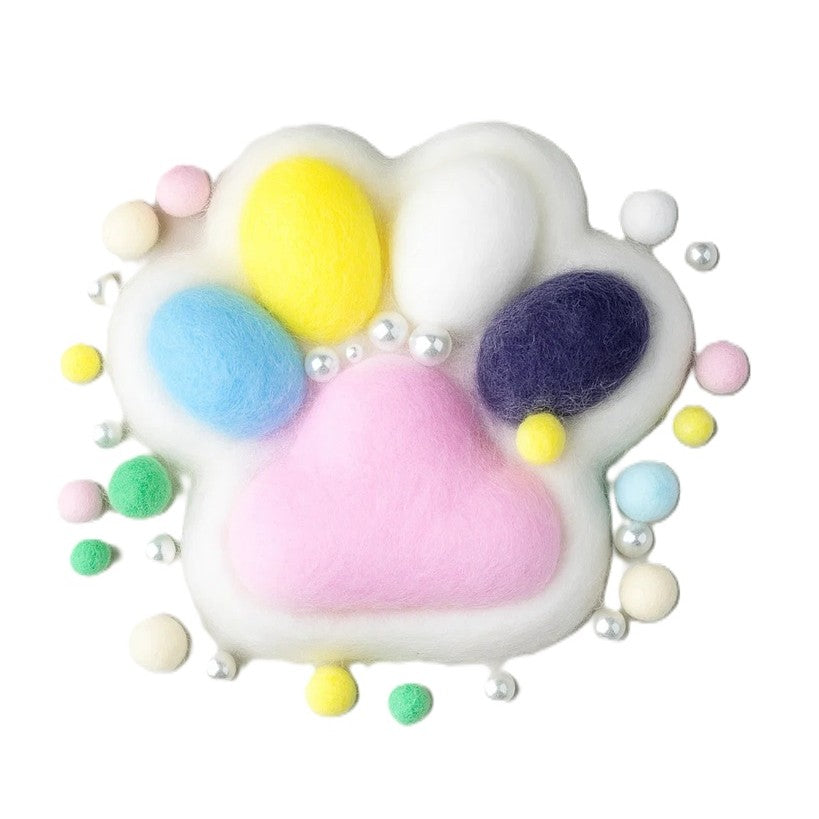 Jucarie Antistres Squishy, Flippy, cu Revenire Lenta, Squeeze Toys, Model Cat Paw, 12.5x10.5 cm, 220g, +3 Ani, din TPR, Model 9, Multicolor - vivimall.ro
