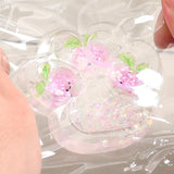 Jucarie Antistres Squishy, Flippy, Labuta de Pisica Pufoasa, cu Revenire Lenta, 7 x 6.5 cm, Model 270532, Multicolor - vivimall.ro