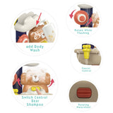 Jucarie baie ursulet cu spuma | BathBuddy - vivimall.ro