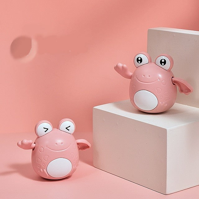 Jucarie de baie pentru copii, Vivimall, broscuta roz - vivimall.ro