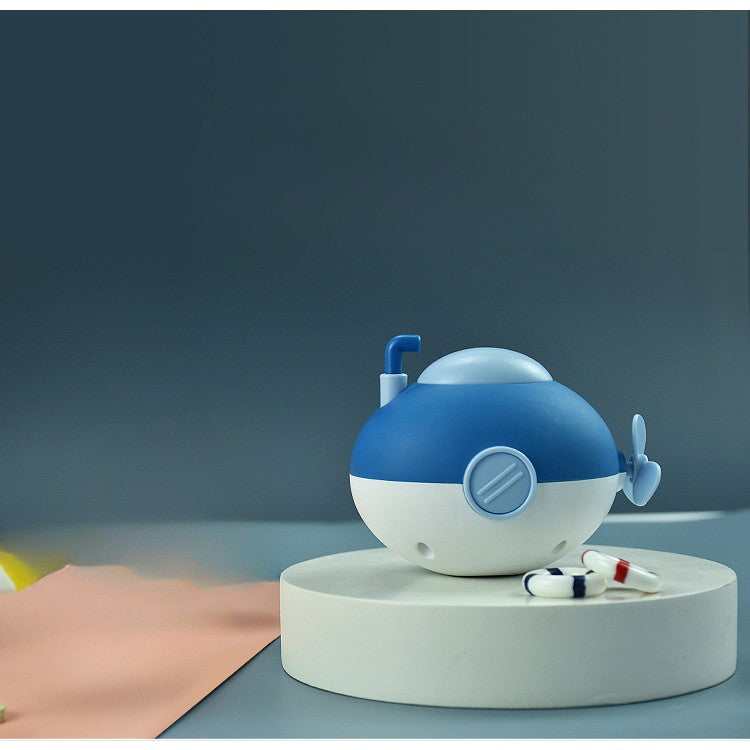 Jucarie de baie pentru copii, Vivimall, Submarin, 11x8.5 cm, Albastru - vivimall.ro