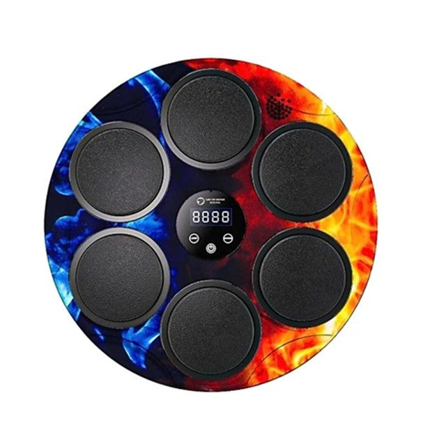 Боксова играчка с музика и светлини, Bluetooth, USB зареждане, приложение с вендуза, 6 мишени, 2000 грама
