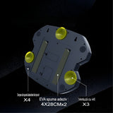 Jucarie de Boxat cu Muzica si Lumini, Vivimall, Manusi Incluse, 32.5x28x7.4 cm, 930 g, Negru - vivimall.ro