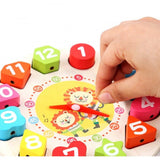 Образователна играчка Монтесори, дървена, + 36 месеца, 12 части, 17 см 