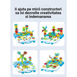 Set constructie puzzle cu bormasina | Build&Learn - vivimall.ro